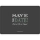 Charcoal Devoted Dreams Photo Save the Date Cards Image 2 of 6